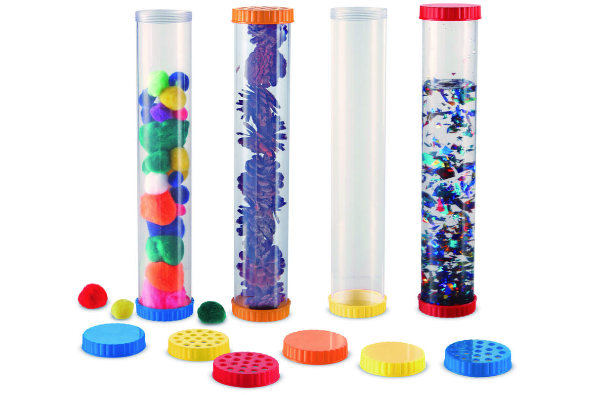 Sensory Tubes, set van 4 stuks